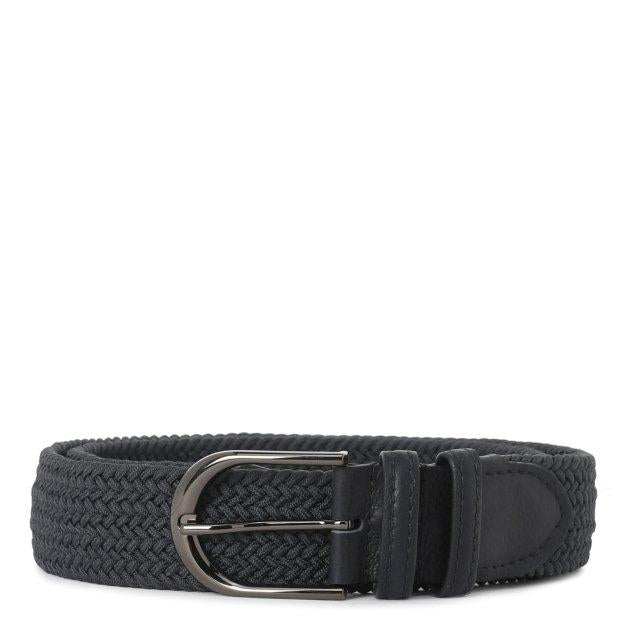 CALZETTI Belt (textile/genuine leather)