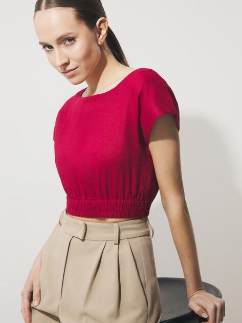 MAISON DAVID Top (linen)