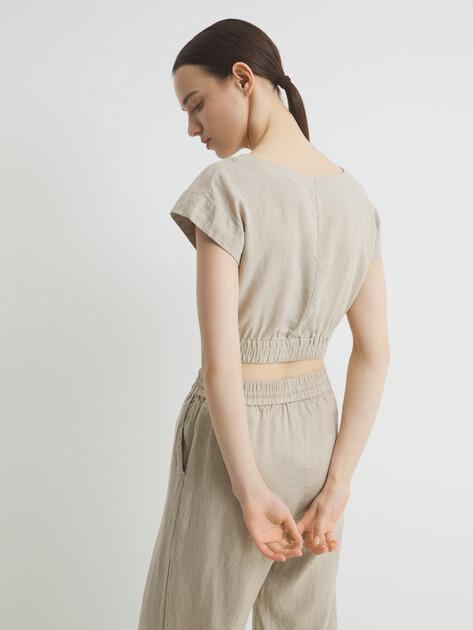 MAISON DAVID Top (linen)