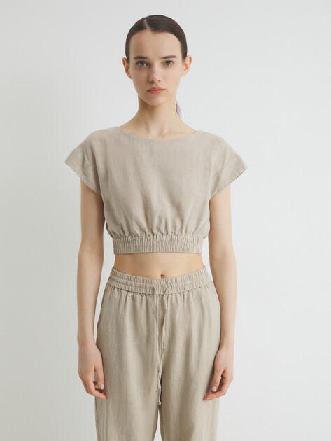 MAISON DAVID Top (linen)