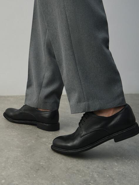 MAISON DAVID Derby (upper and sole made of genuine leather)