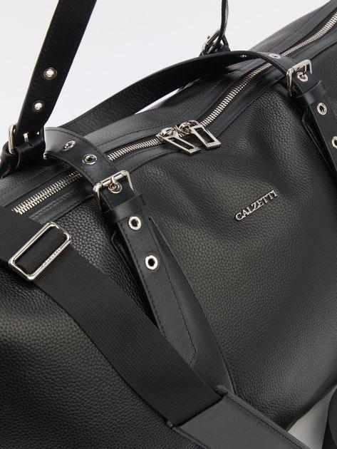 CALZETTI Travel bag (genuine leather)