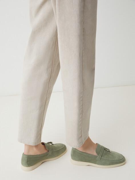 TENDANCE Loafers (natural suede)