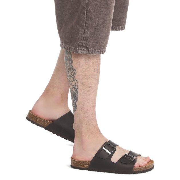 BIO GREEN Flip-flops (natural nubuck)