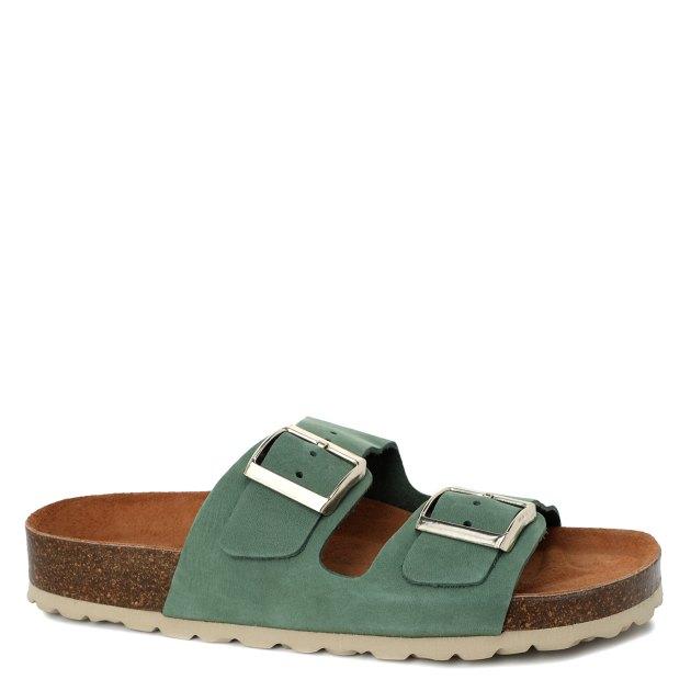BIO GREEN Flip-flops (natural nubuck)