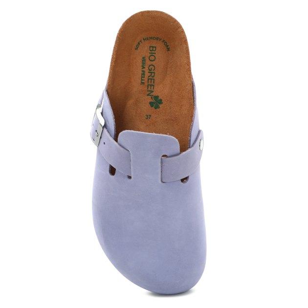 BIO GREEN Flip-flops (natural nubuck)