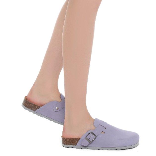 BIO GREEN Flip-flops (natural nubuck)