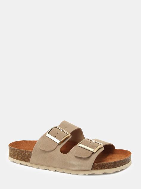 BIO GREEN Flip-flops (natural suede)