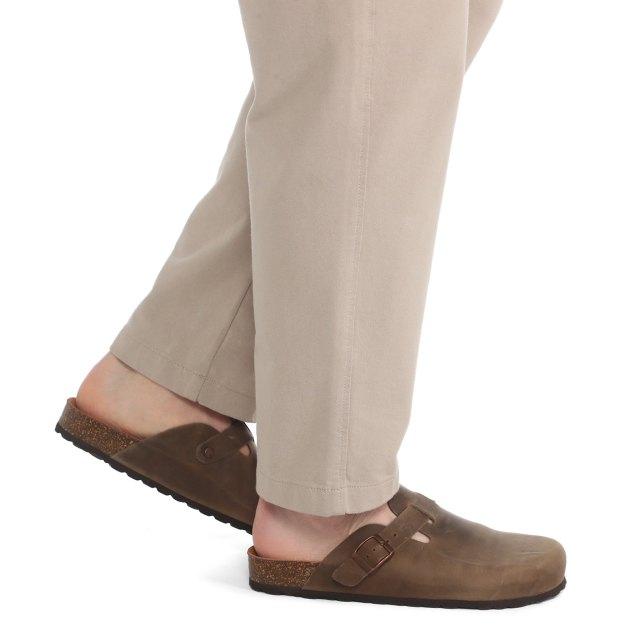 BIO GREEN Flip-flops (natural nubuck)