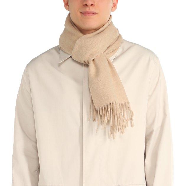 MAISON DAVID Шарф Camel hair shawl (верблюжья шерсть)