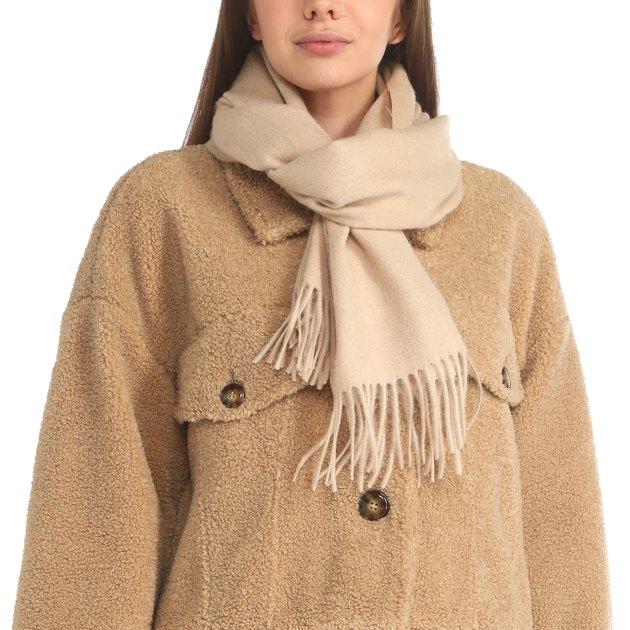 MAISON DAVID Шарф Camel hair shawl (верблюжья шерсть)