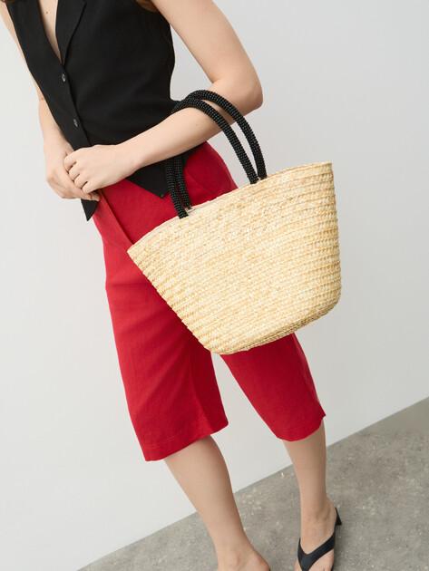 TENDANCE Beach bag (plant material)