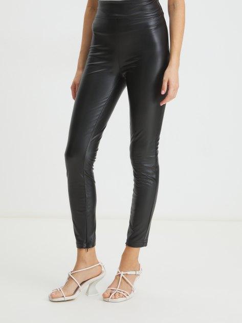 CALZETTI Skinny trousers (faux leather)