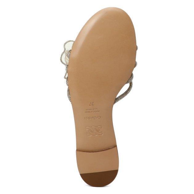 CASADEI FLAT - BELLE EPOQUE Flip-flops (textile/leather sole)