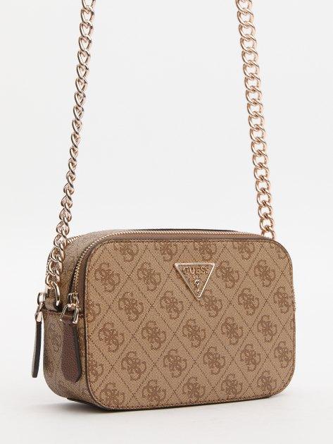 Τσάντα ώμου GUESS Noelle Crossbody Camera (συνθετικό δέρμα)