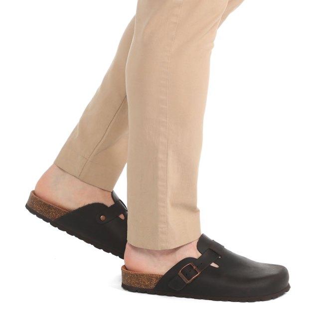 BIO GREEN Flip-flops (natural nubuck)