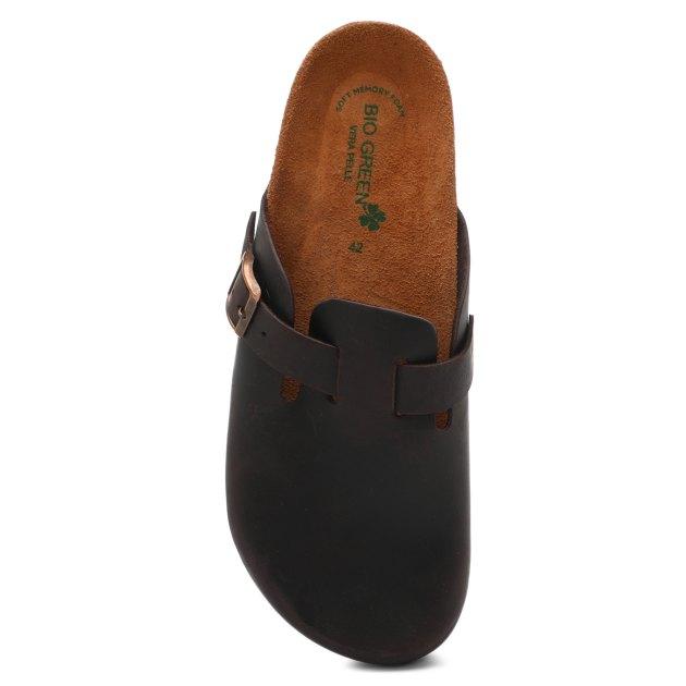 BIO GREEN Flip-flops (natural nubuck)