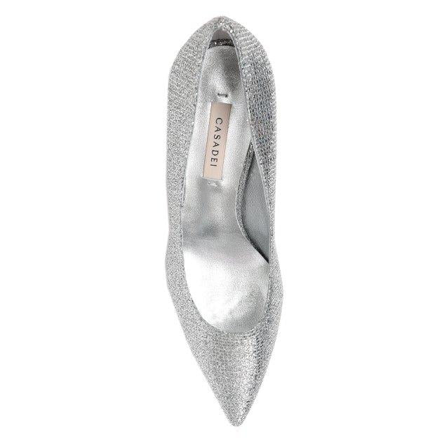 CASADEI Туфли K-BLADE-BLADE JOLLY (текстиль/подошва из натуральной кожи)