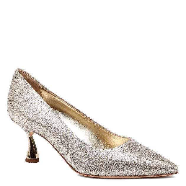 CASADEI Туфли K-BLADE-BLADE JOLLY (текстиль/подошва из натуральной кожи)