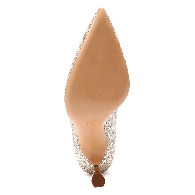 CASADEI Туфли K-BLADE-BLADE JOLLY (текстиль/подошва из натуральной кожи)