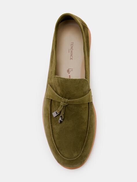 TENDANCE Loafers (genuine suede/genuine leather sole)
