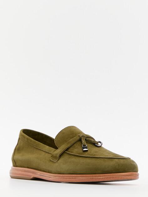 TENDANCE Loafers (genuine suede/genuine leather sole)