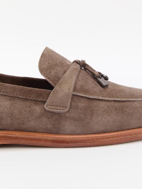 TENDANCE Loafers (genuine suede/genuine leather sole)