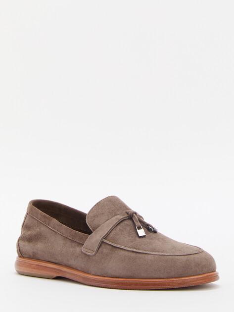 TENDANCE Loafers (genuine suede/genuine leather sole)