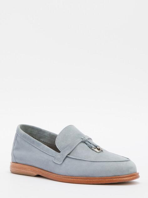 TENDANCE Loafers (genuine suede/genuine leather sole)