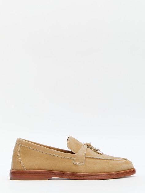 TENDANCE Loafers (genuine suede/genuine leather sole)