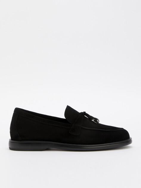 TENDANCE Loafers (genuine suede/genuine leather sole)