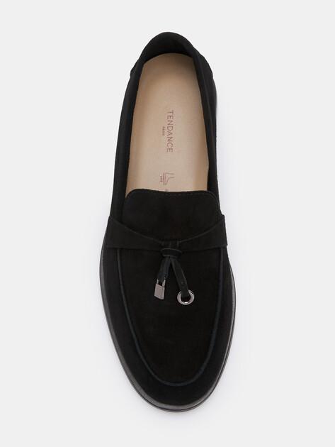 TENDANCE Loafers (genuine suede/genuine leather sole)