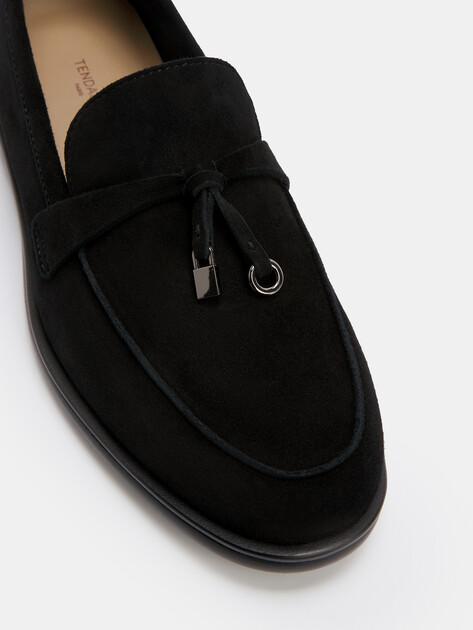 TENDANCE Loafers (genuine suede/genuine leather sole)