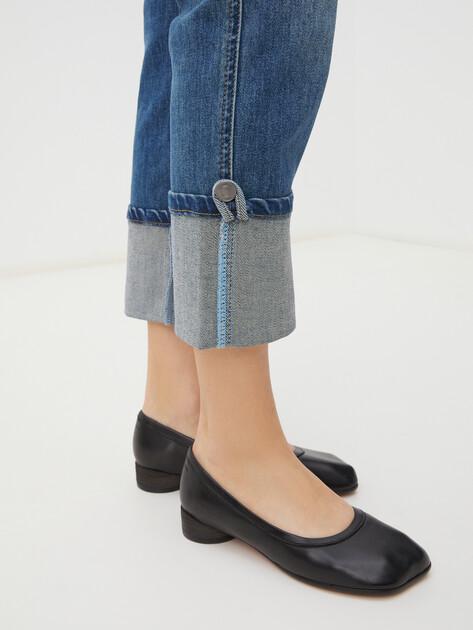 MAISON DAVID Straight-leg jeans (cotton/polyester)