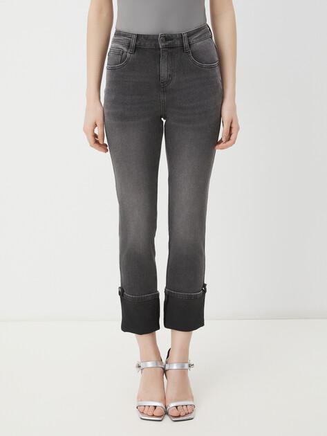 MAISON DAVID Straight-leg jeans (cotton/viscose)