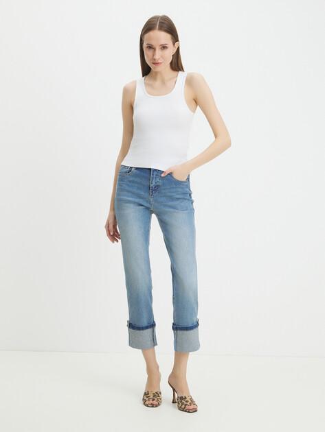 MAISON DAVID Straight-leg jeans (cotton/polyester)