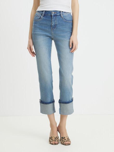 MAISON DAVID Straight-leg jeans (cotton/polyester)