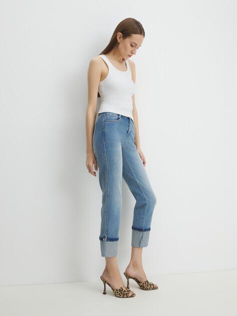 MAISON DAVID Straight-leg jeans (cotton/polyester)
