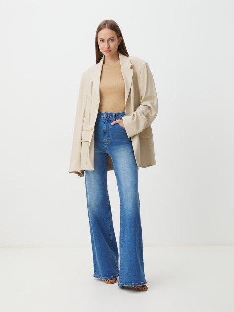 MAISON DAVID Wide-leg jeans (cotton/polyester)