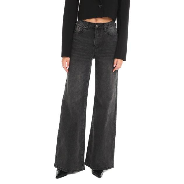 MAISON DAVID Wide-leg jeans (cotton/polyester)