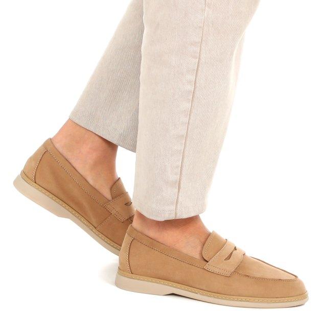 TENDANCE Loafers (genuine nubuck)