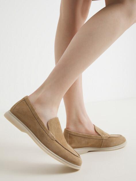 TENDANCE Loafers (natural suede)