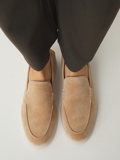 TENDANCE Loafers (natural suede)