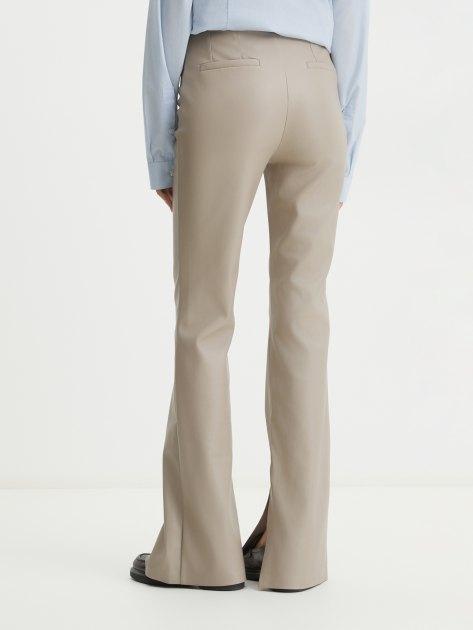 CALZETTI Flared trousers (faux leather)
