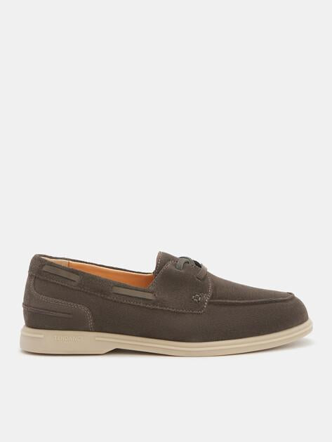 TENDANCE Topsiders (genuine suede/genuine leather)