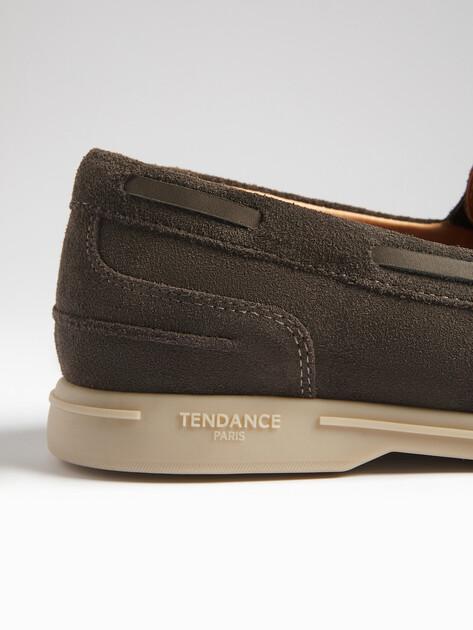 TENDANCE Topsiders (genuine suede/genuine leather)