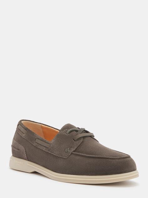 TENDANCE Topsiders (genuine suede/genuine leather)