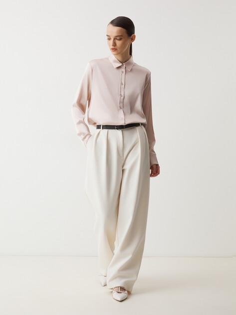MAISON DAVID Blouse (natural silk)