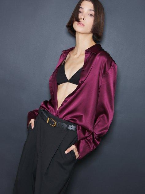 MAISON DAVID Blouse (natural silk)