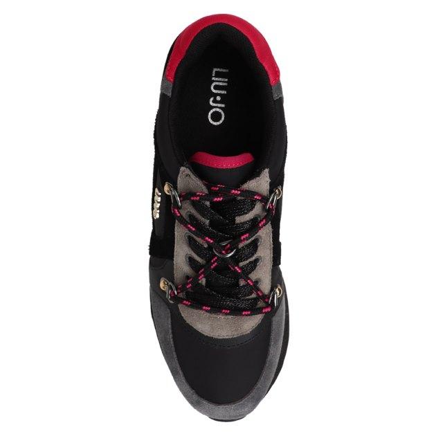 LIU∙JO WONDER MAXI Sneakers (genuine suede/nylon)